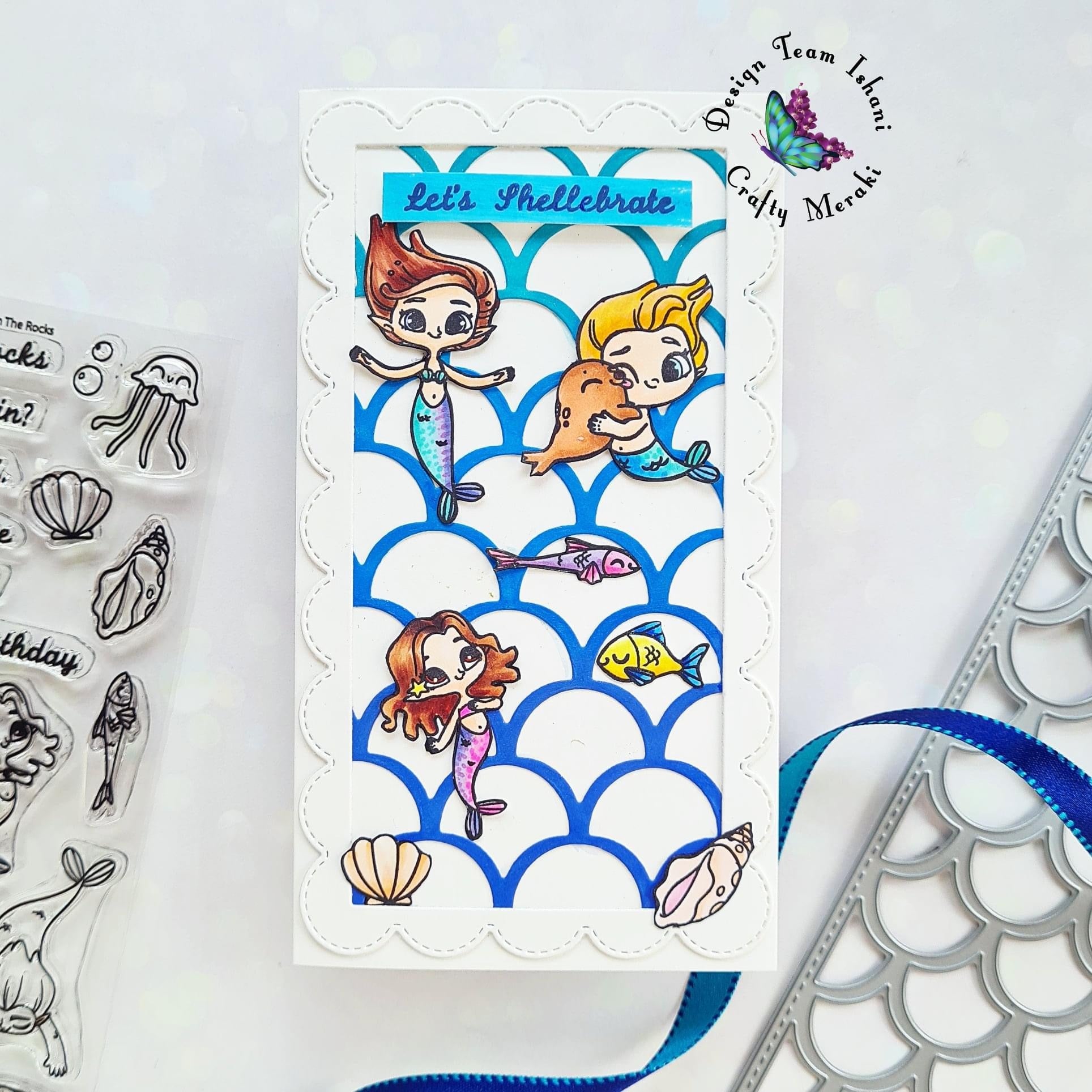 Crafty Meraki Mertini on the Rocks stamp set - Crafty Meraki