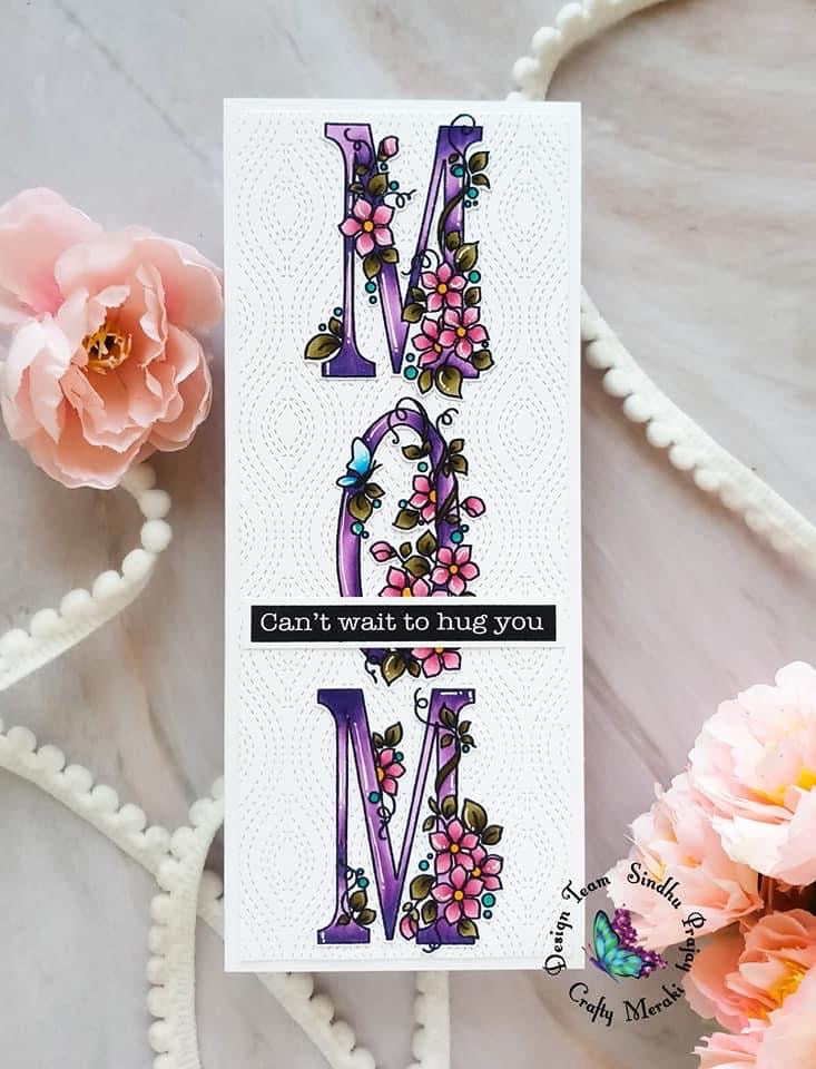 Crafty Meraki Love You Mom Stamp set - Crafty Meraki