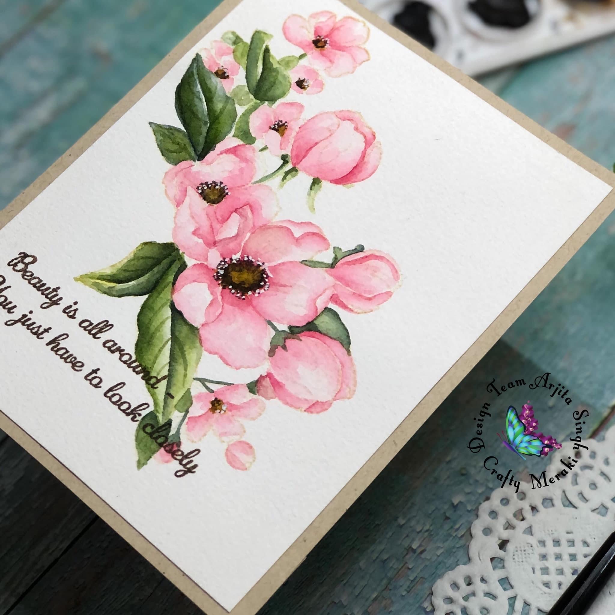 Crafty Meraki You Inspire Me Stamp set - Crafty Meraki