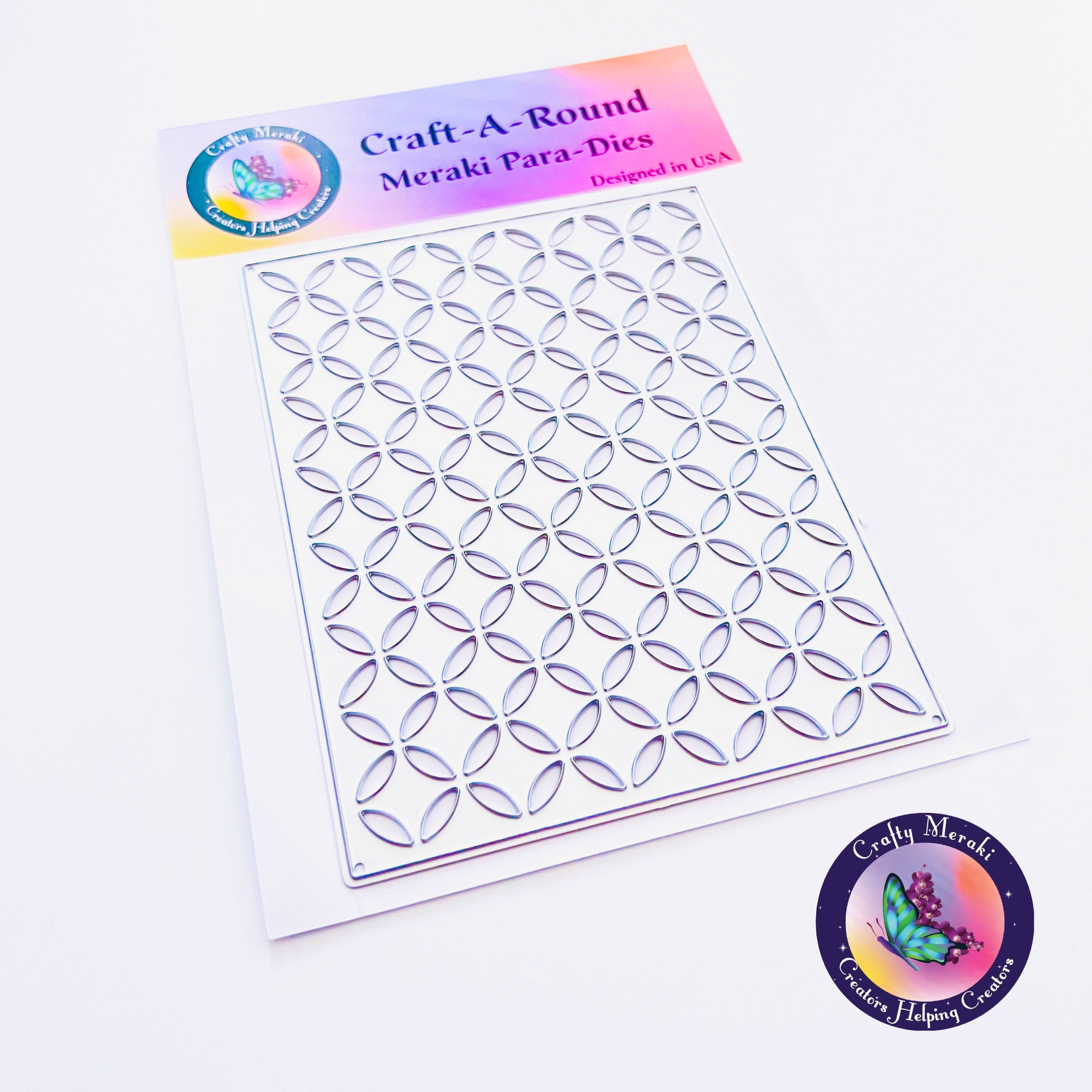 Crafty Meraki Craft-A-Round Background A2 - Crafty Meraki