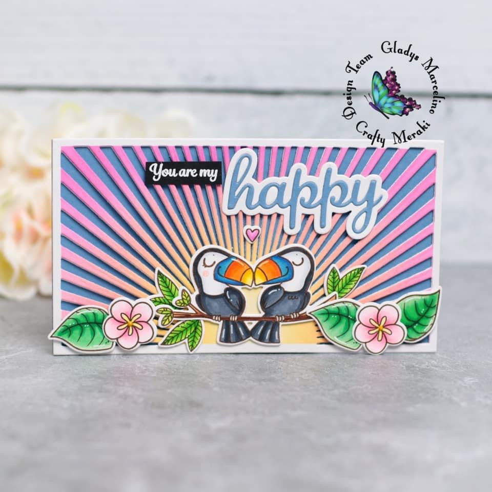 Crafty Meraki Tou The Tropics stamp set - Crafty Meraki