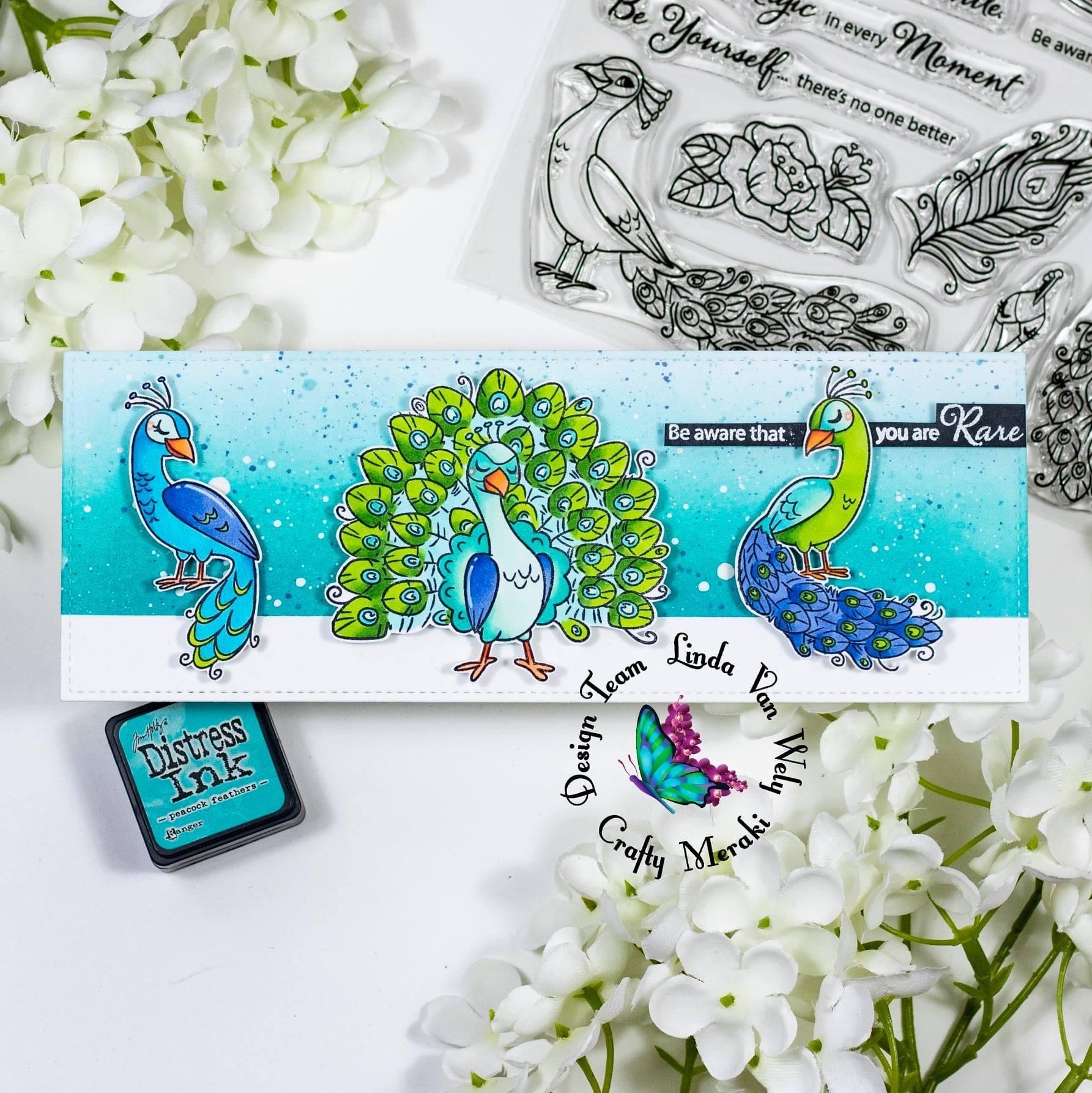Crafty Meraki Dance in The Rain Stamp set - Crafty Meraki