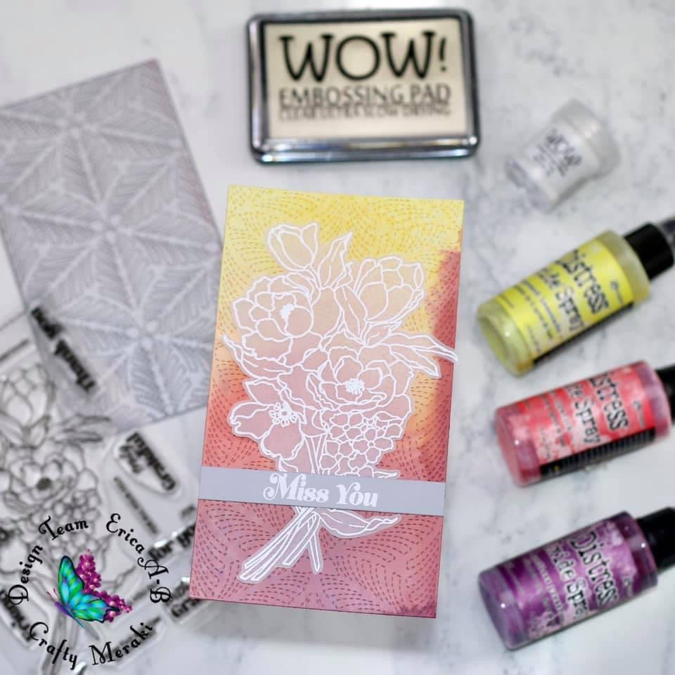 Crafty Meraki Thanks Bunches Stamp Set - Crafty Meraki
