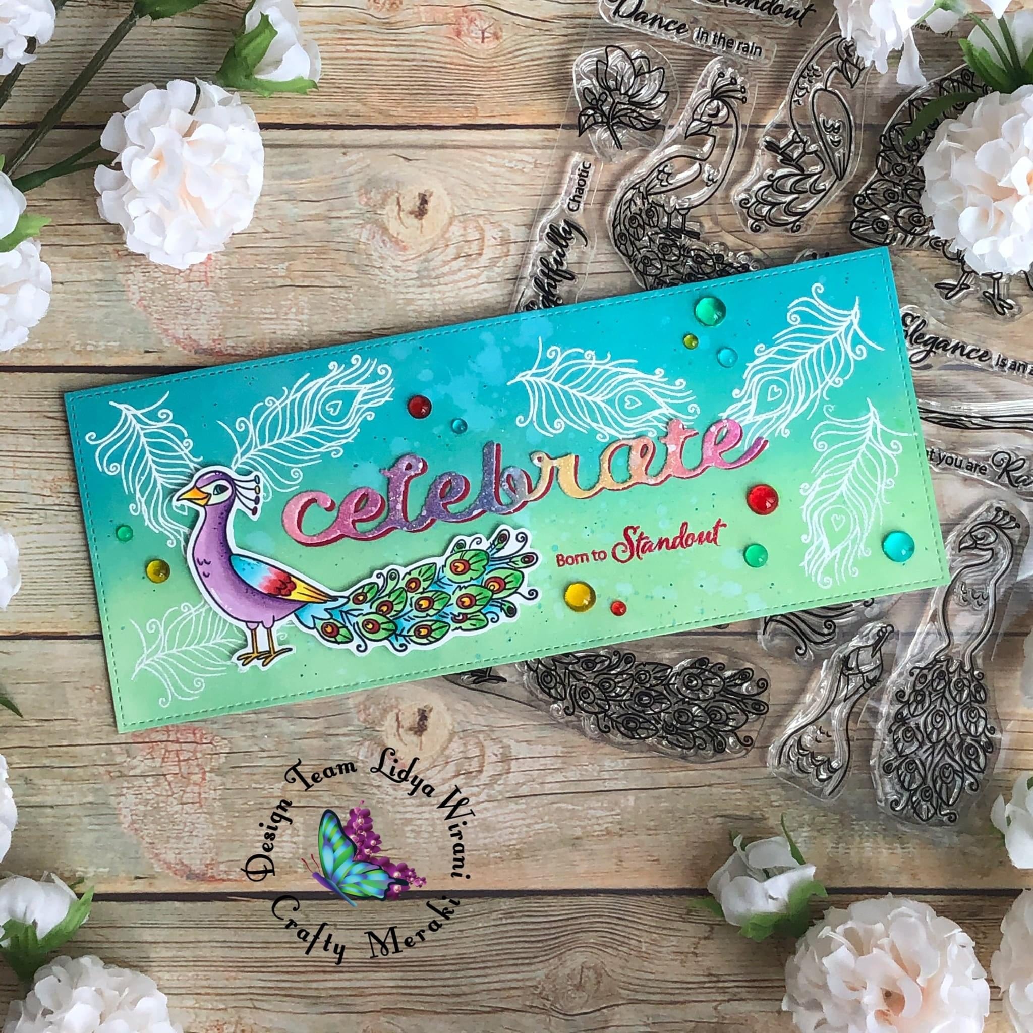 Crafty Meraki Dance in The Rain Stamp set - Crafty Meraki