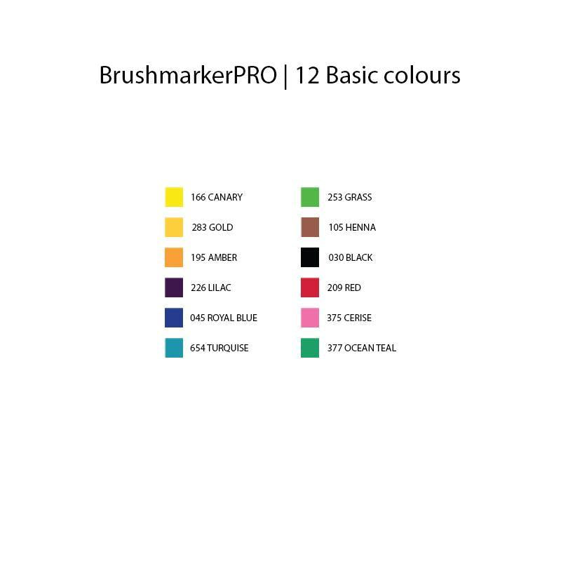 Karin Brushmarker PRO 12pc Basic - Crafty Meraki