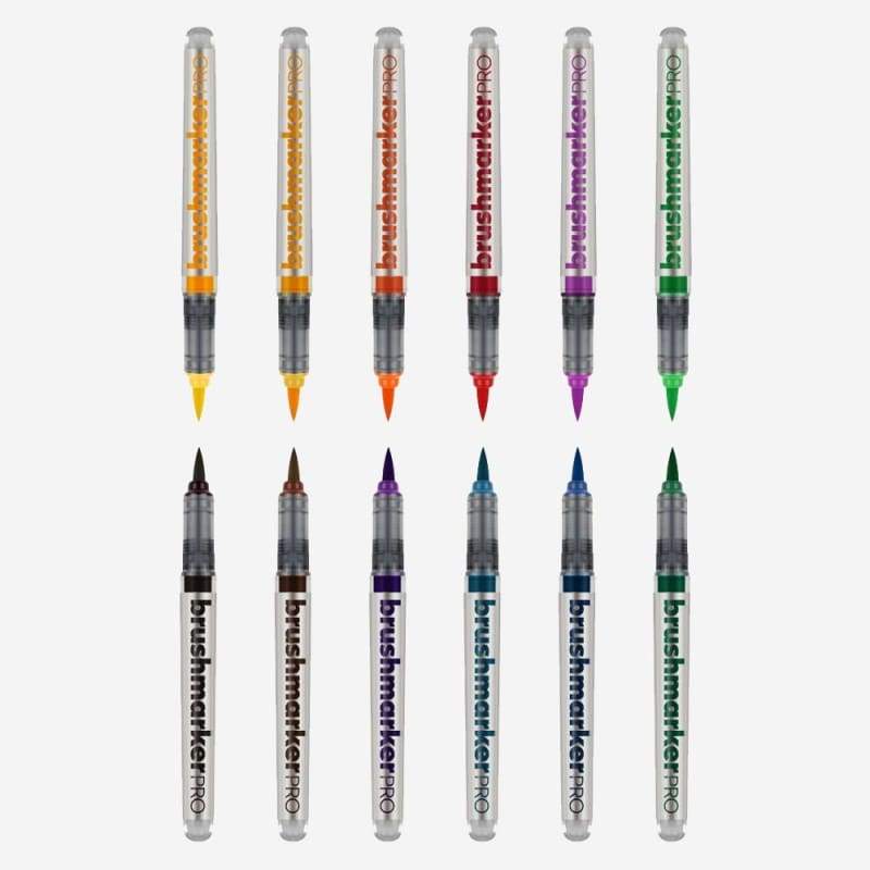 Karin Brushmarker PRO 12pc Basic - Crafty Meraki