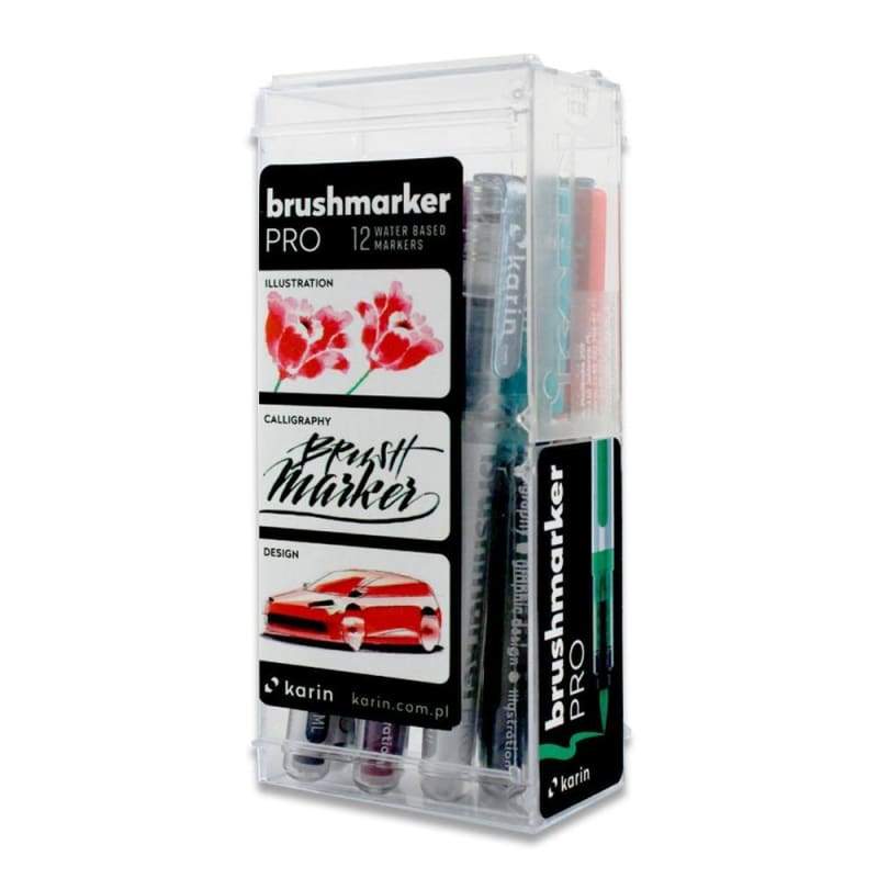 Karin Brushmarker PRO 12pc Basic - Crafty Meraki