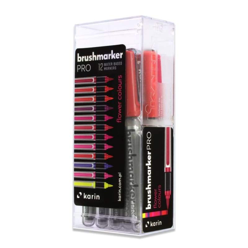 Karin Brushmarker PRO 12pc Flowers - Crafty Meraki
