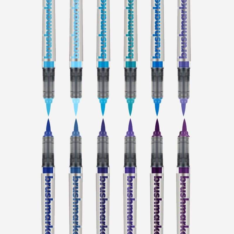 Karin Brushmarker PRO 12pc Sky - Crafty Meraki