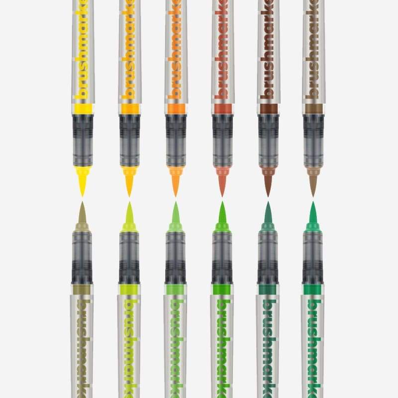 Karin Brushmarker PRO 12pc Sun And Tree - Crafty Meraki