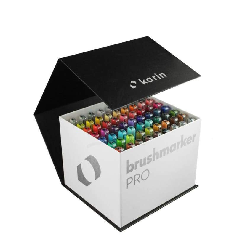 Karin Brushmarker PRO Mega Box 60pc plus 3 Blenders - Crafty Meraki