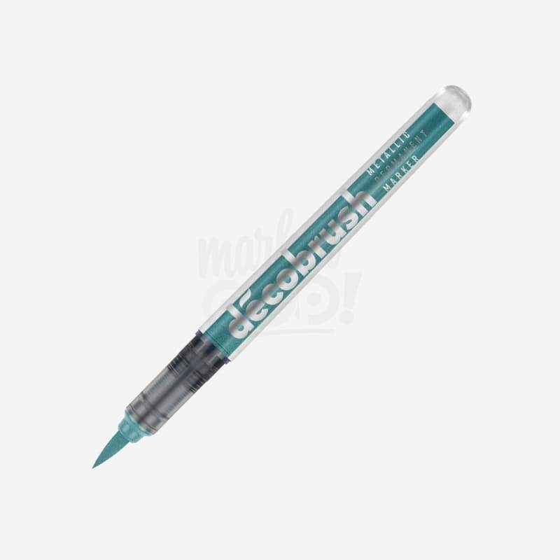 Karin DecoBrush Metallic Marker 8505 Blue - Crafty Meraki