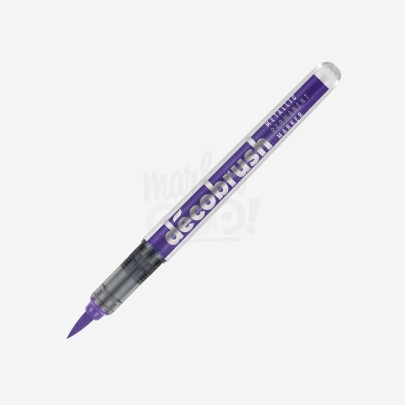Karin DecoBrush Metallic Marker 8545 Violet - Crafty Meraki