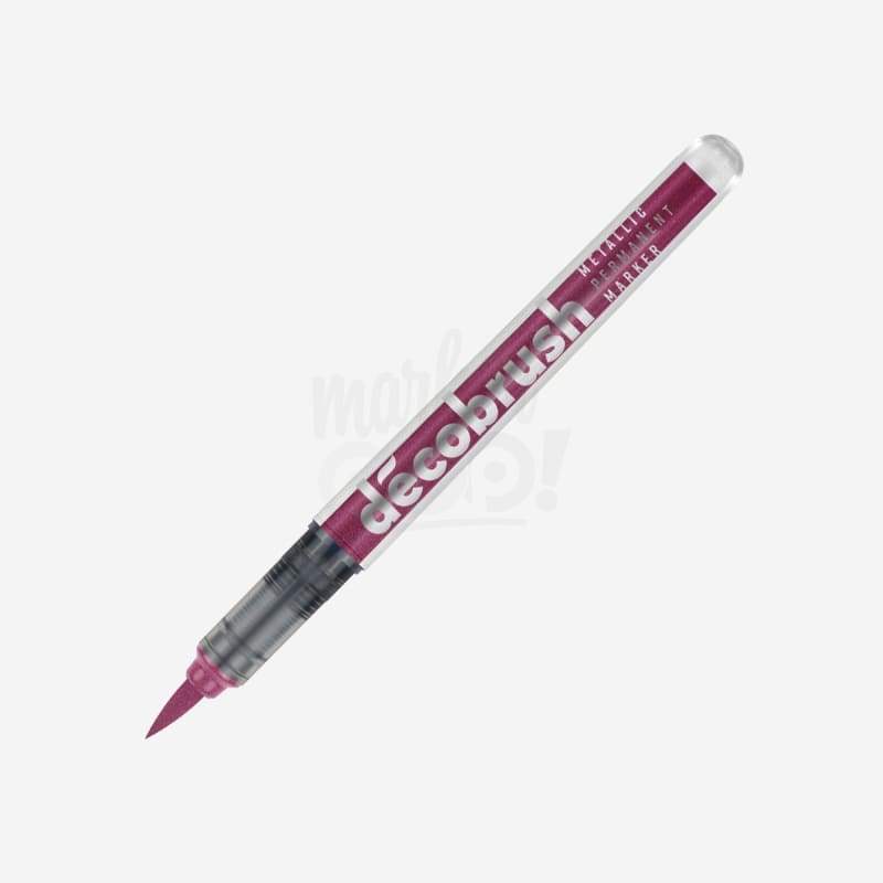 Karin DecoBrush Metallic Marker 8546 Pink - Crafty Meraki