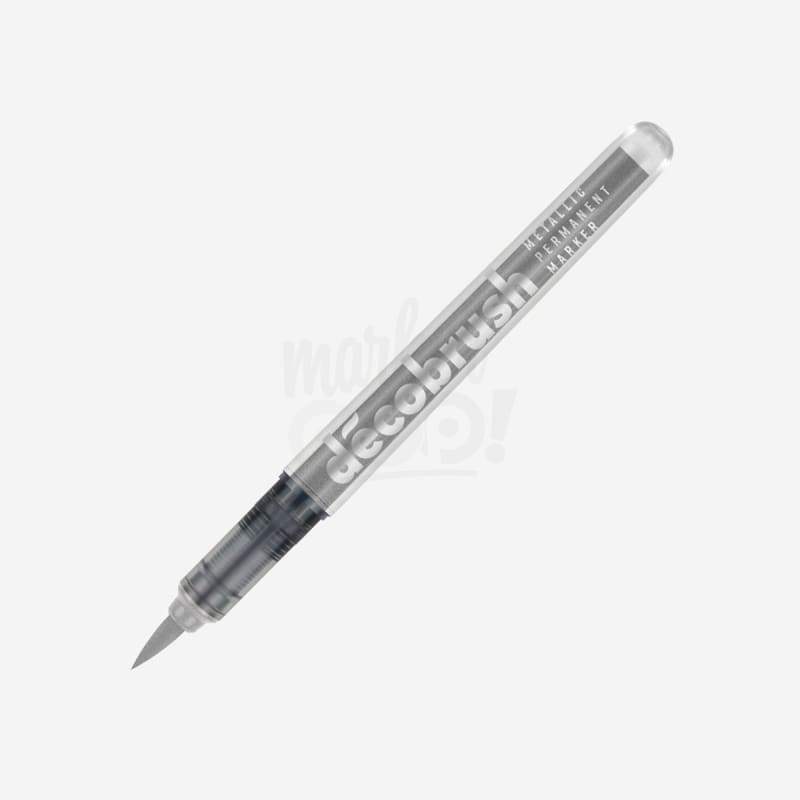 Karin DecoBrush Metallic Marker 8580 Silver - Crafty Meraki