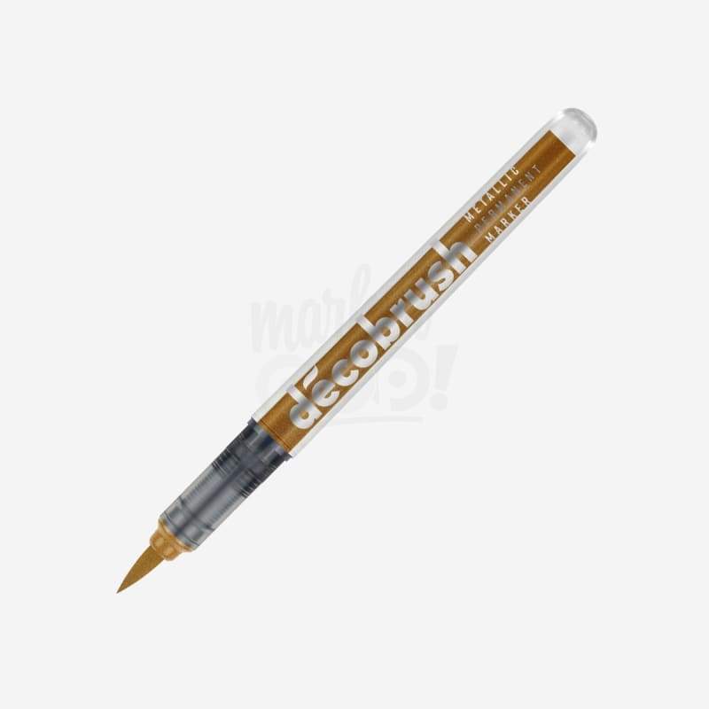 Karin DecoBrush Metallic Marker 8592 Red Gold - Crafty Meraki