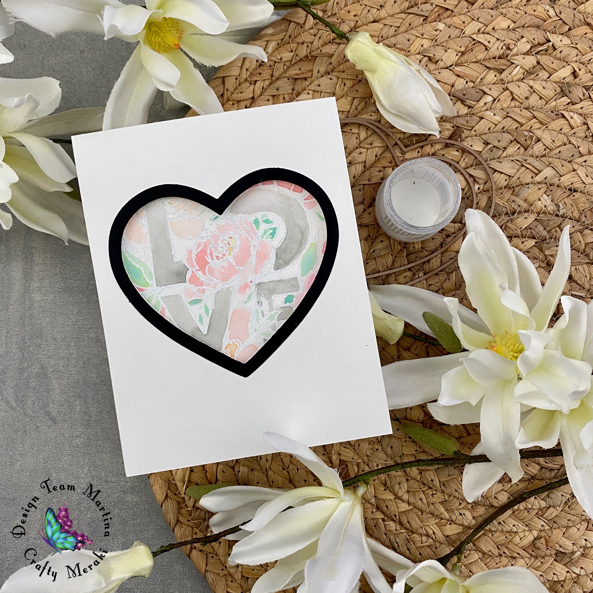 Crafty Meraki All You Need is Love Stamp set - Crafty Meraki