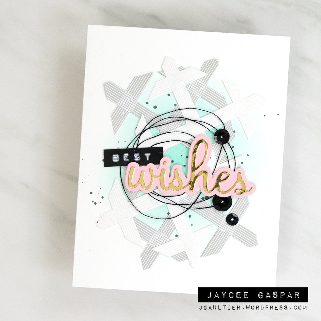 Pinkfresh Studio Cling Rubber Stamp: Diamond Tiles - Crafty Meraki