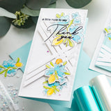 pinkfresh studioEssentials Blanket Stitch Slimline & Mini Slimline Rectangles - Crafty Meraki