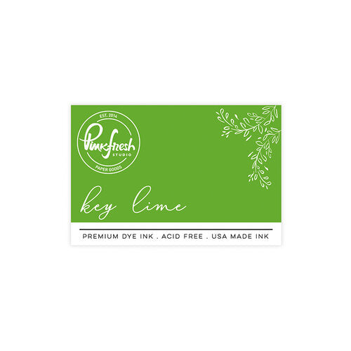 Pinkfresh Studio Premium Dye Ink Pad : Key Lime - Crafty Meraki