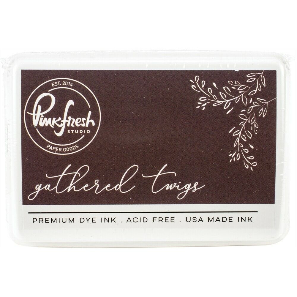 Pinkfresh Studio Premium Dye Ink Pad : Gathered Twigs - Crafty Meraki