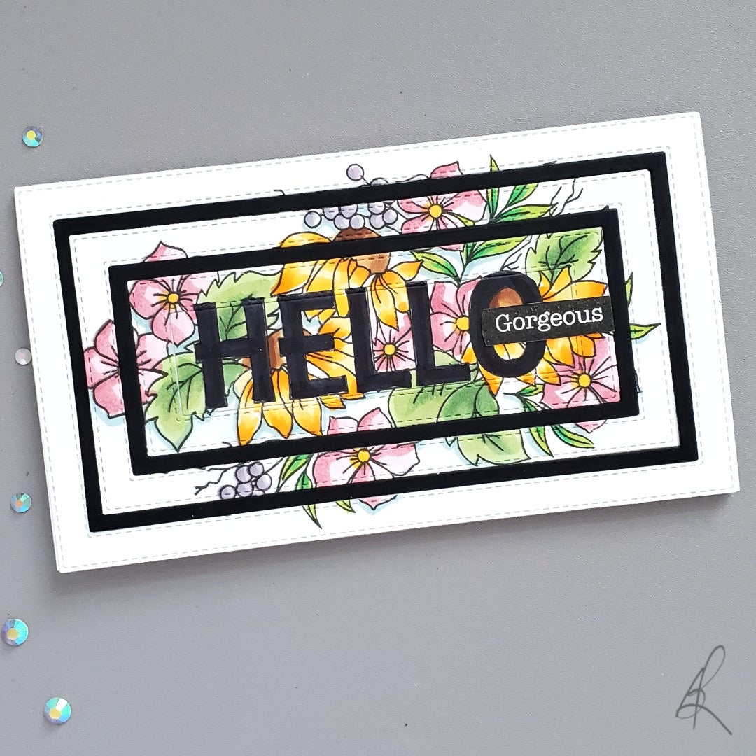 Crafty Meraki Mini Slimline Frame-Worthy Meraki Para-Dies - Crafty Meraki