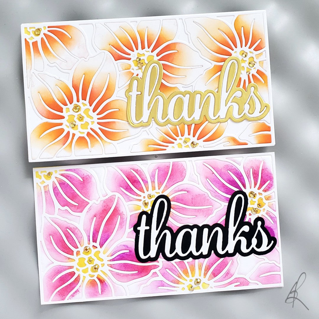 Crafty Meraki Lenten Rose Mini Slimline Para-Dies - Crafty Meraki