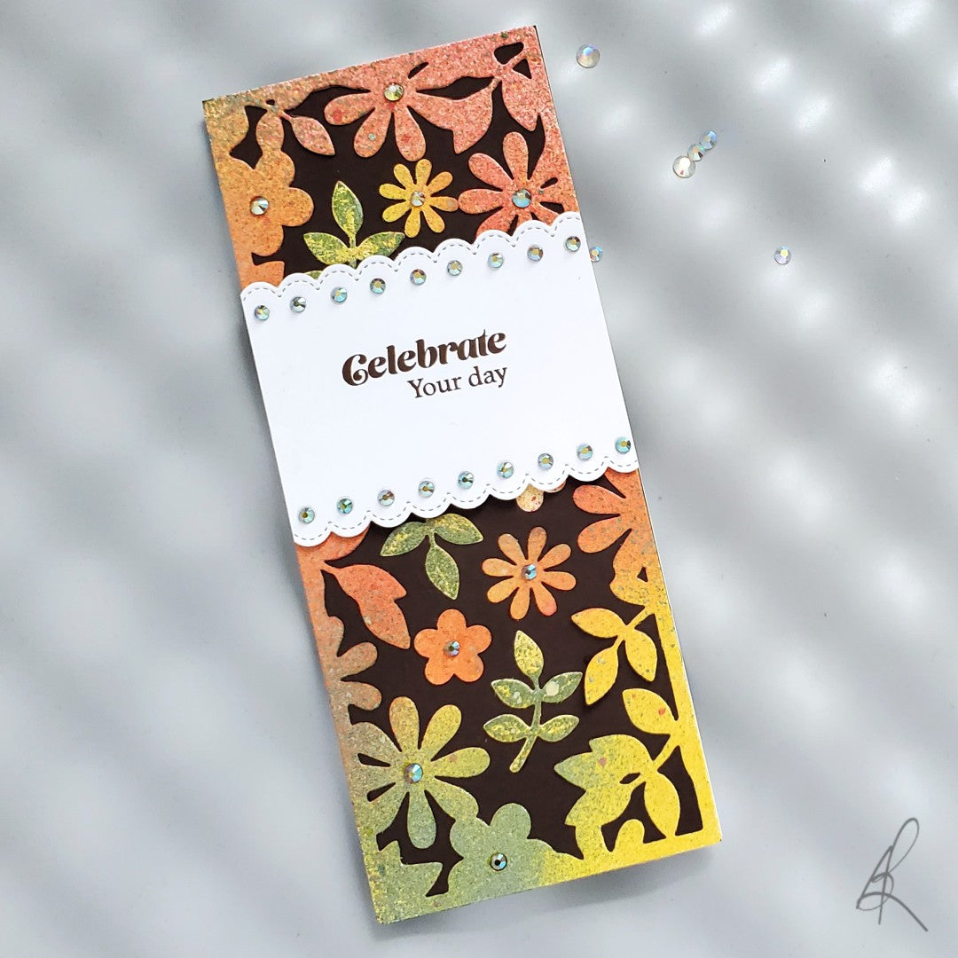 Crafty Meraki Mini Slimline Jewel Bloom Para-Dies - Crafty Meraki