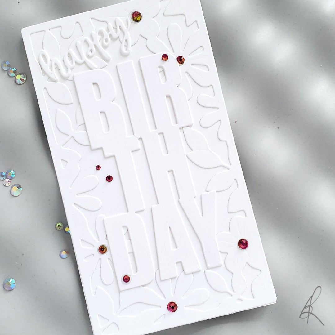 Crafty Meraki Mini Slimline Jewel Bloom Para-Dies - Crafty Meraki