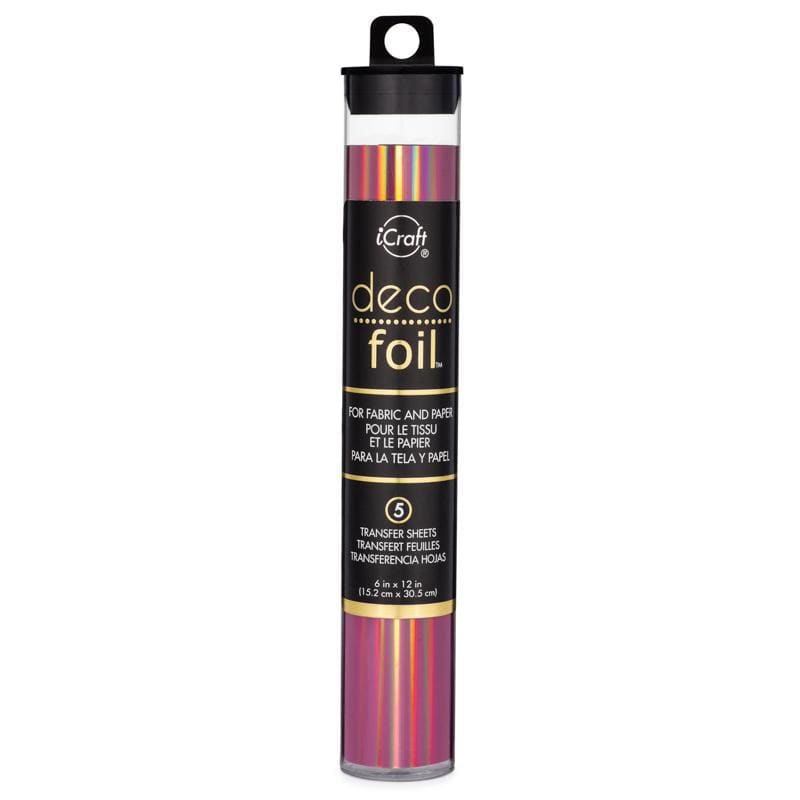 Deco Foil Transfer Sheets, Enchanted Rose