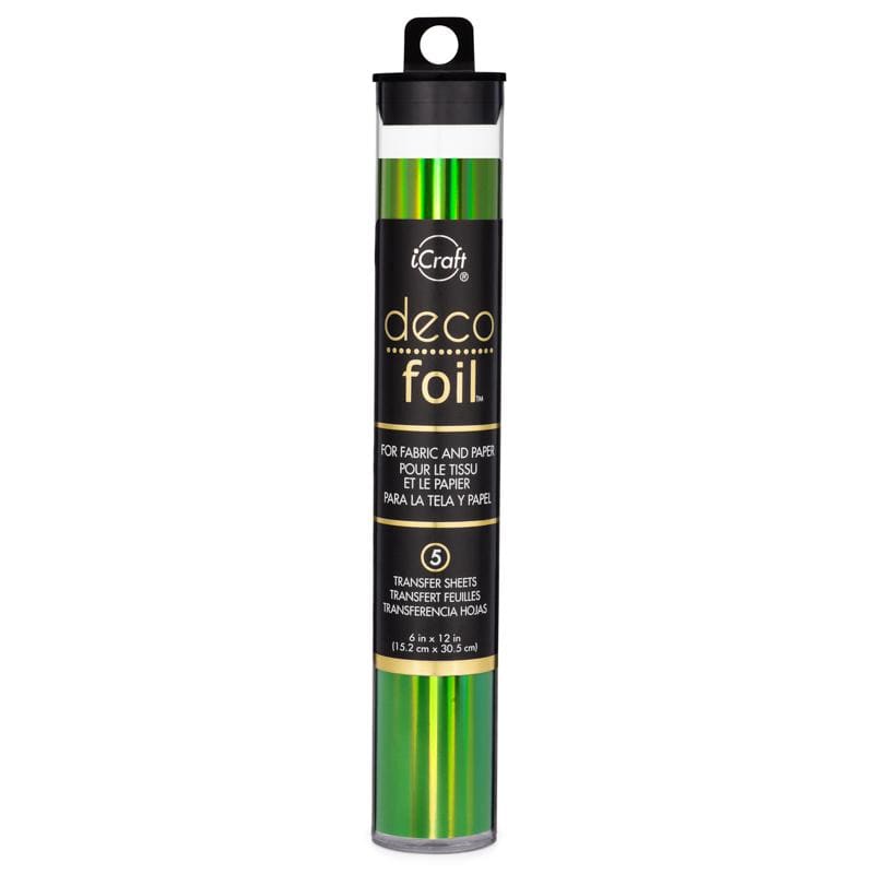 Deco Foil Transfer Sheets, Lily Pad