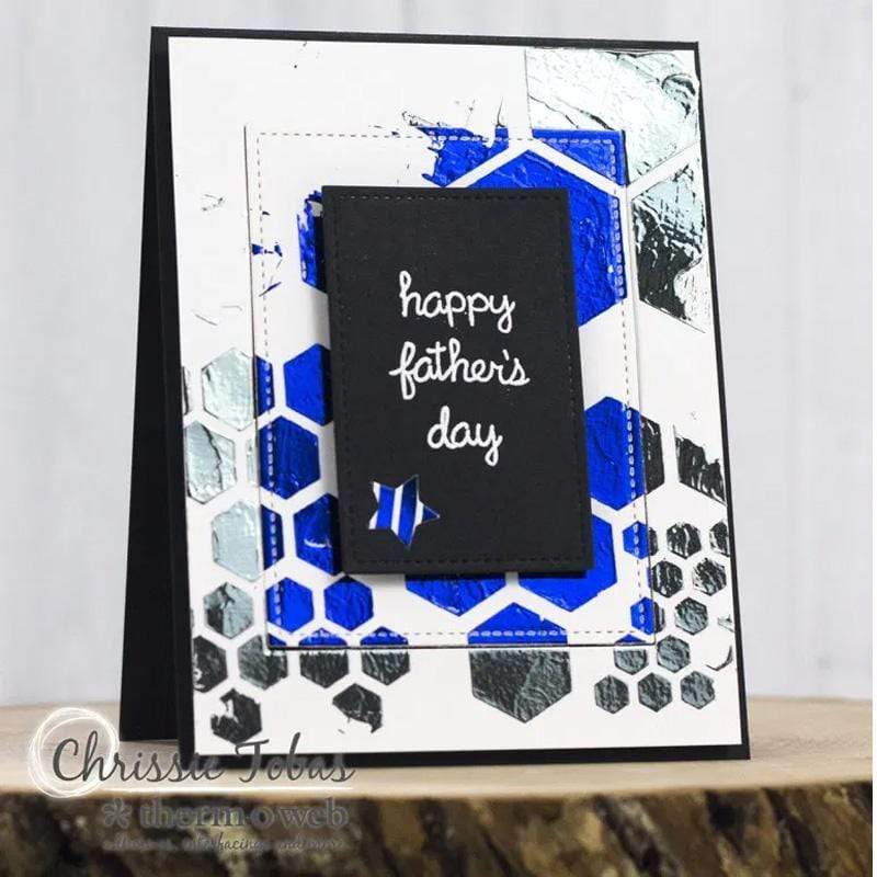 Deco Foil Transfer Sheets, Pewter