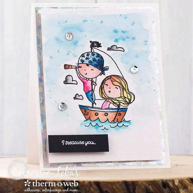 Deco Foil Transfer Sheets, Silver Shattered Glass