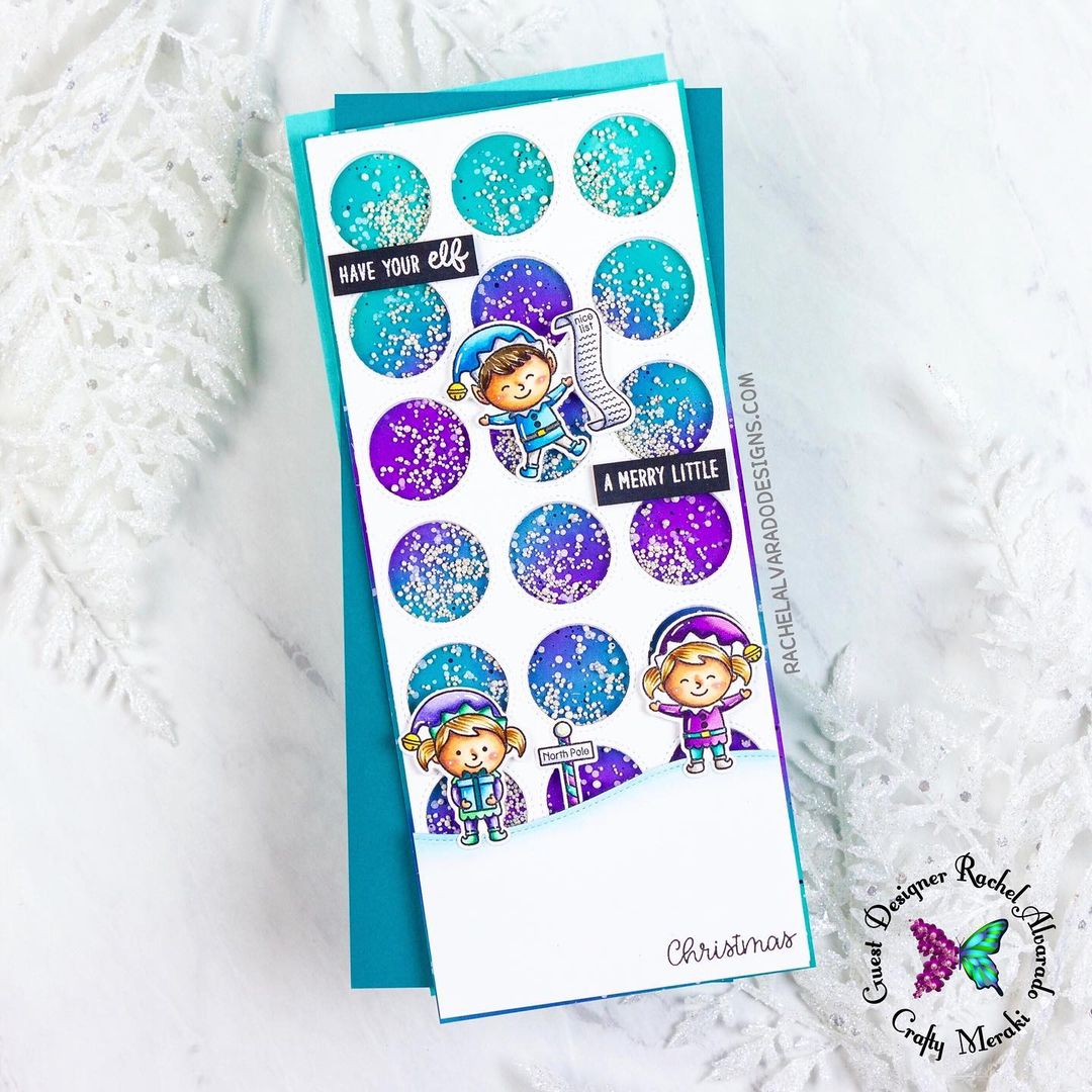 Crafty Meraki Round The Block Slimline die - Crafty Meraki