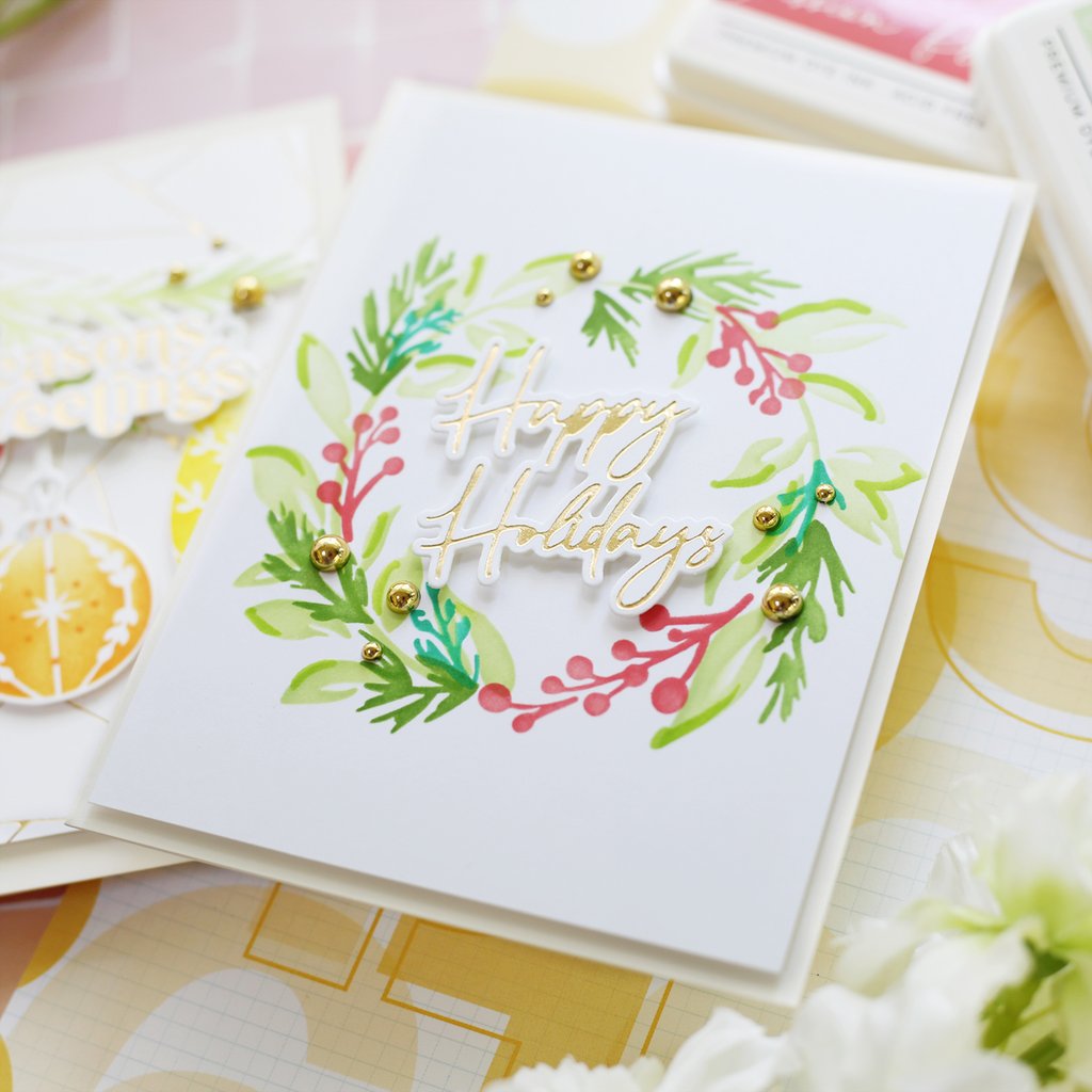 Pinkfresh Studio Thrill of Hope hot foil plate - Crafty Meraki