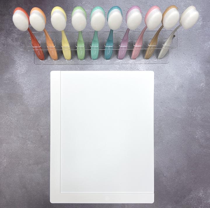 Waffle Flower Acrylic Brush Stand - Crafty Meraki