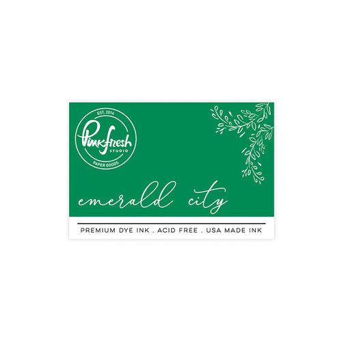 Pinkfresh Studio Premium Dye Ink Pad : Emerald City - Crafty Meraki