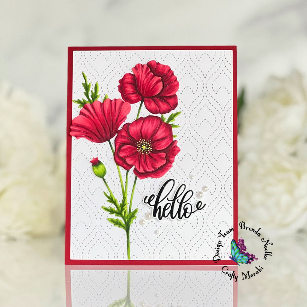 Hello - Penelope Meraki Flora Para-Dies by Brenda