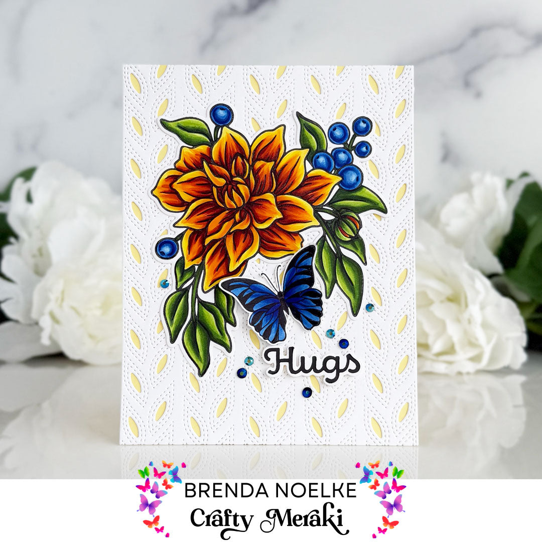 Hugs - Crimson Charm Press-Tacular Plate