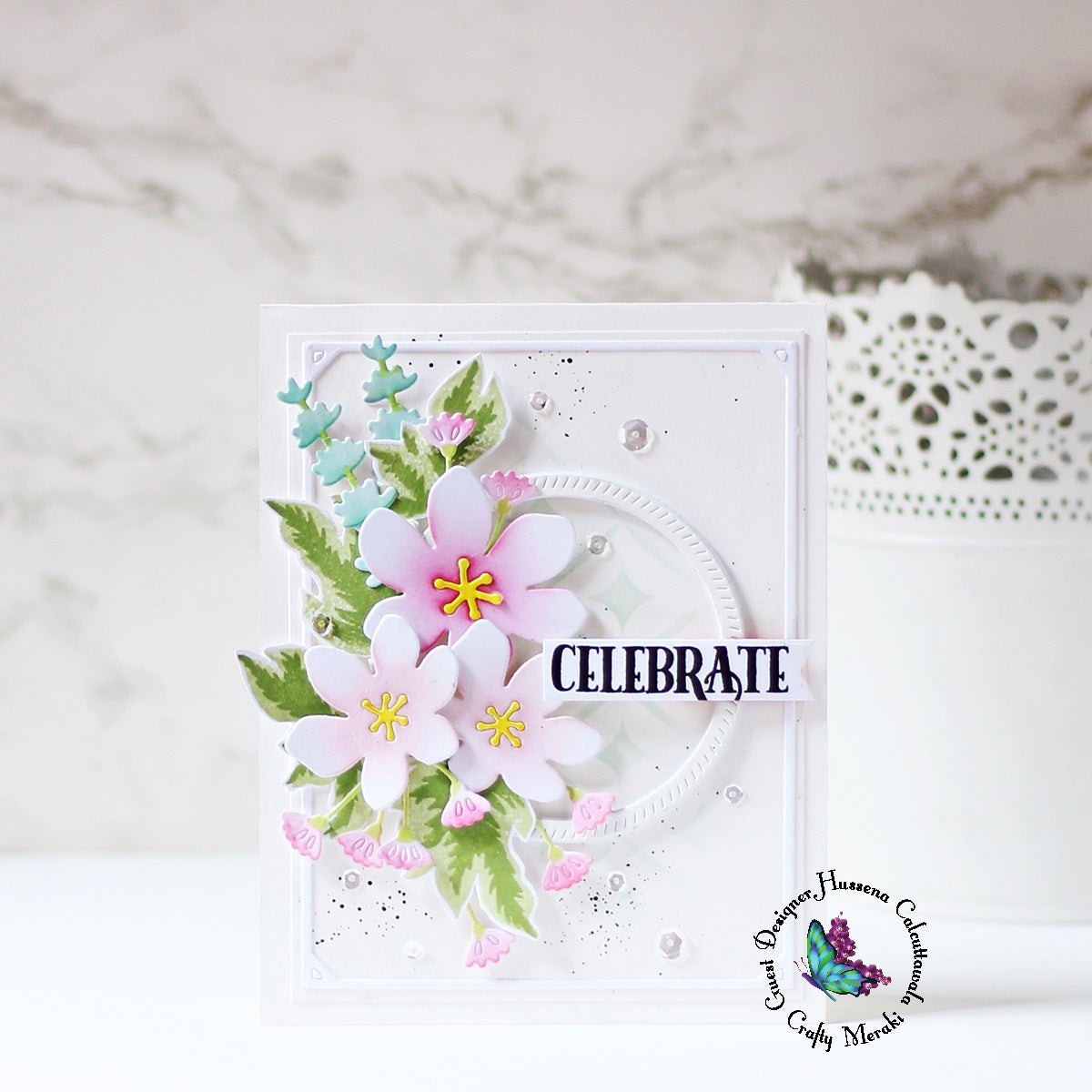 Celebrate by Guest Designer Hussena