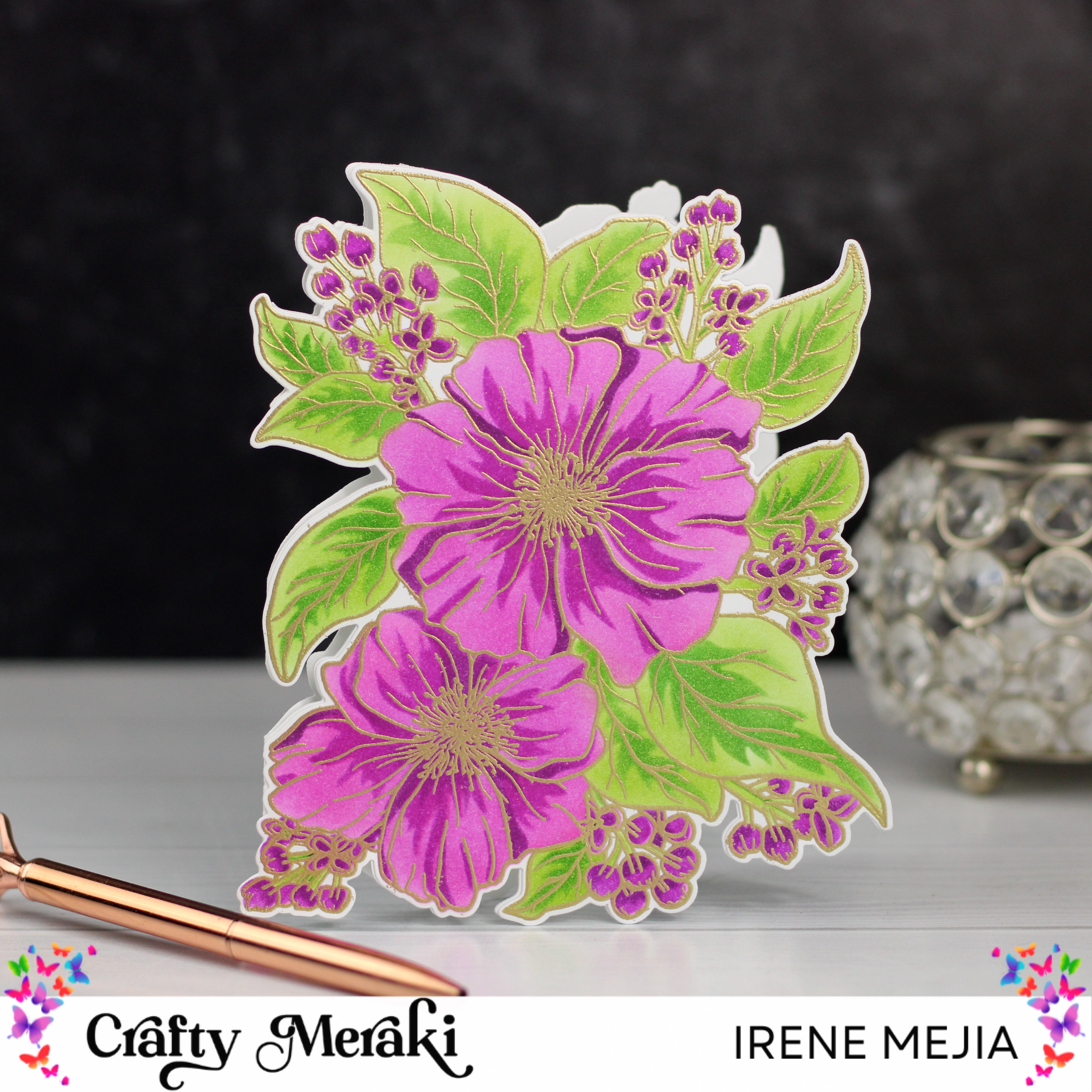 Flower Bouquet Card by Irene