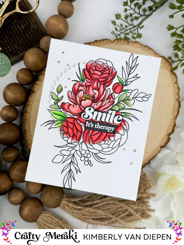 Spotlighting Using Reason to Smile Stamp Set