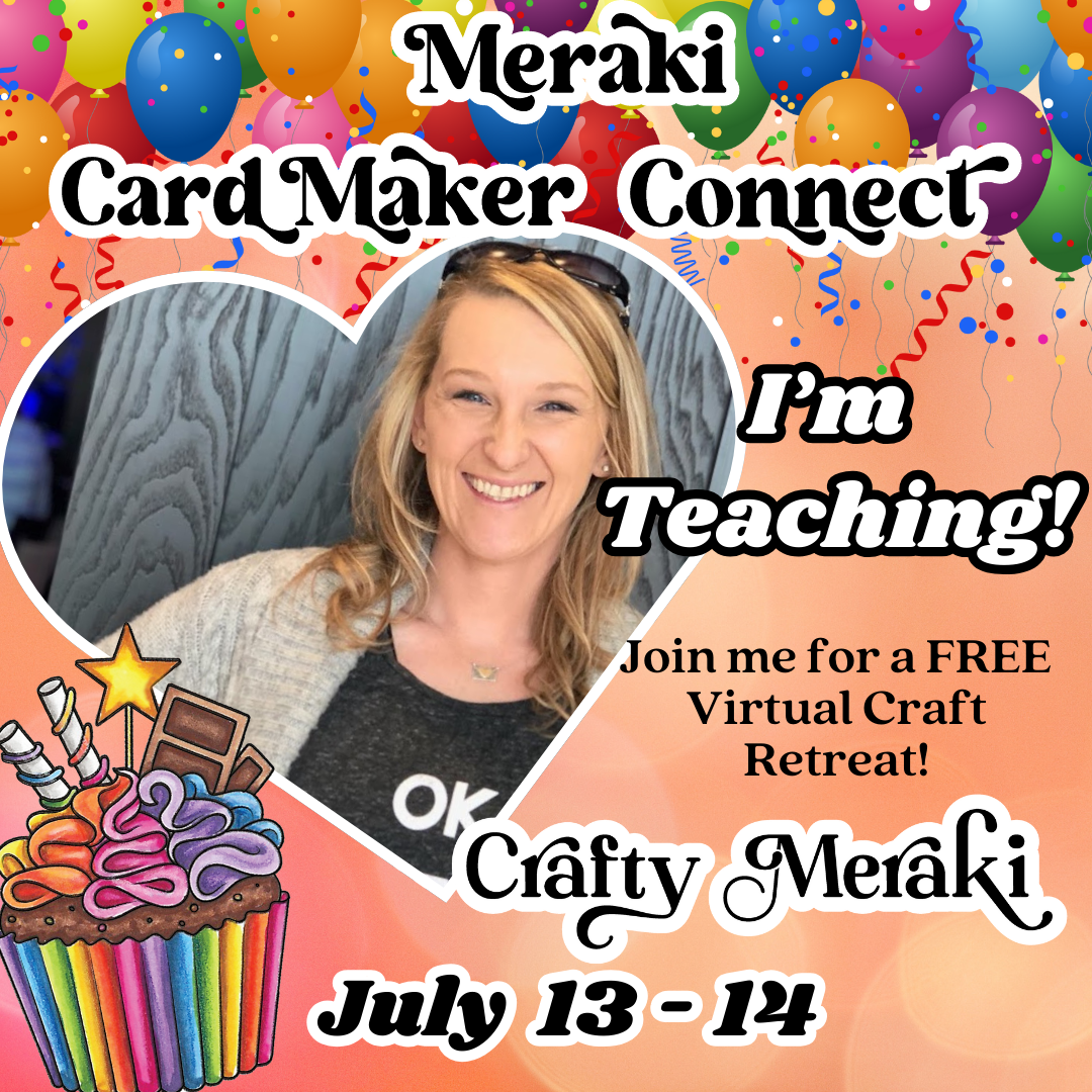 Meraki Cardmaker Connect - Colored Die Cuts Cake Display