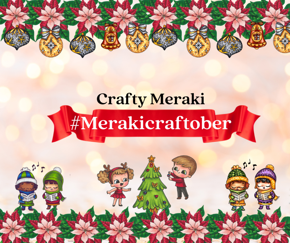 Unveil the Magic of Easy Christmas Cardmaking with Crafty Meraki's #merakicraftober Release and Blog Hop