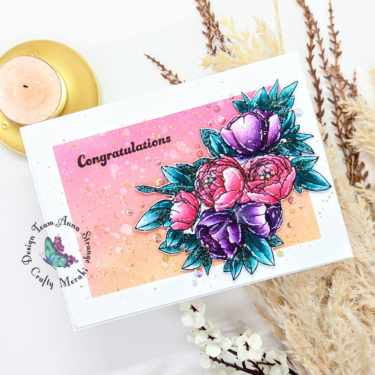 Congratulations card by Anna