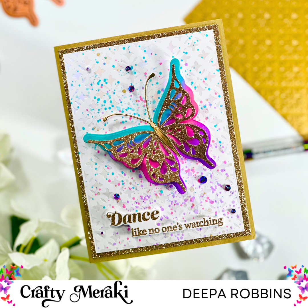 Cardmaking with 3D Butterflies & A Surprise Inside!