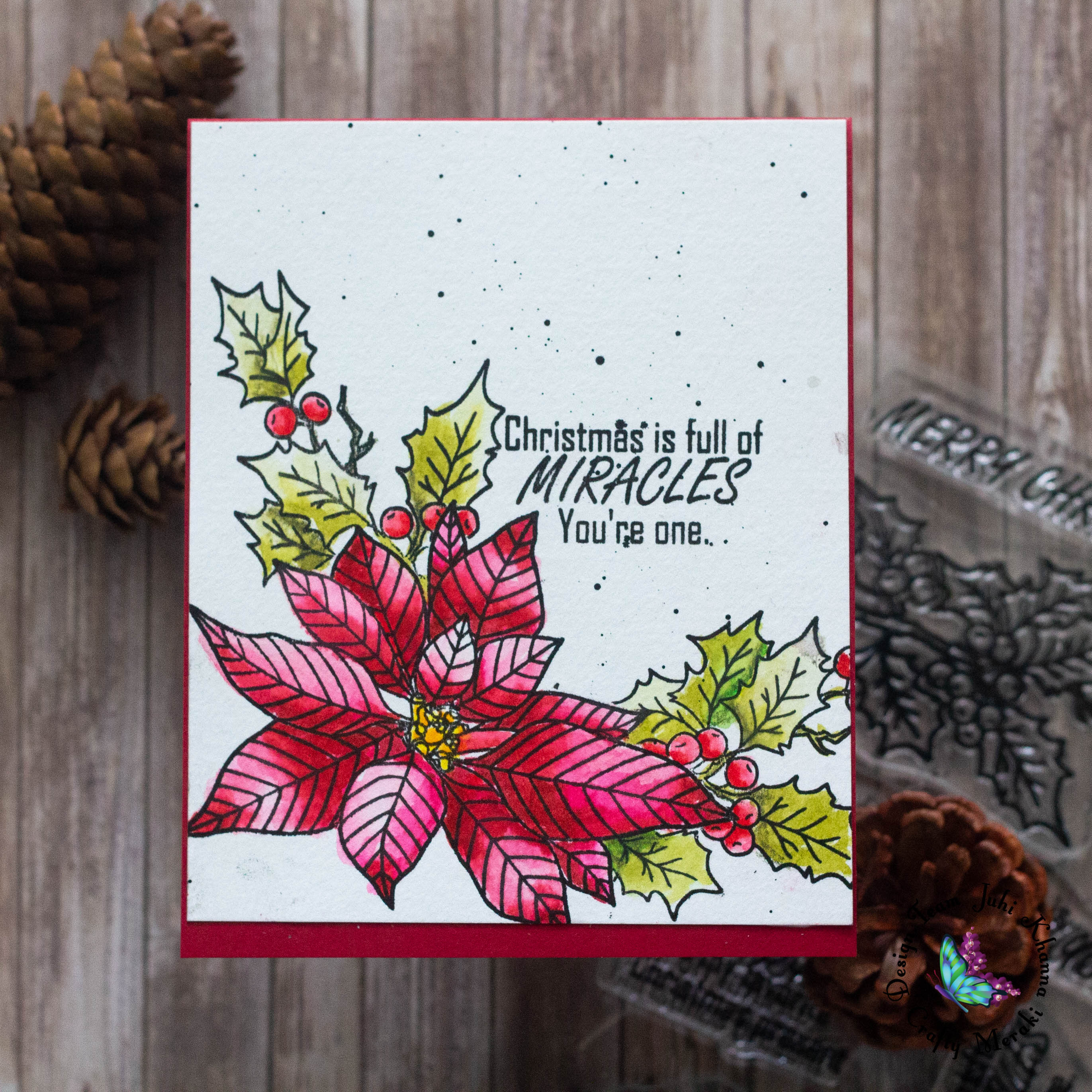 Christmas Miracle - Christmas Card by Juhi