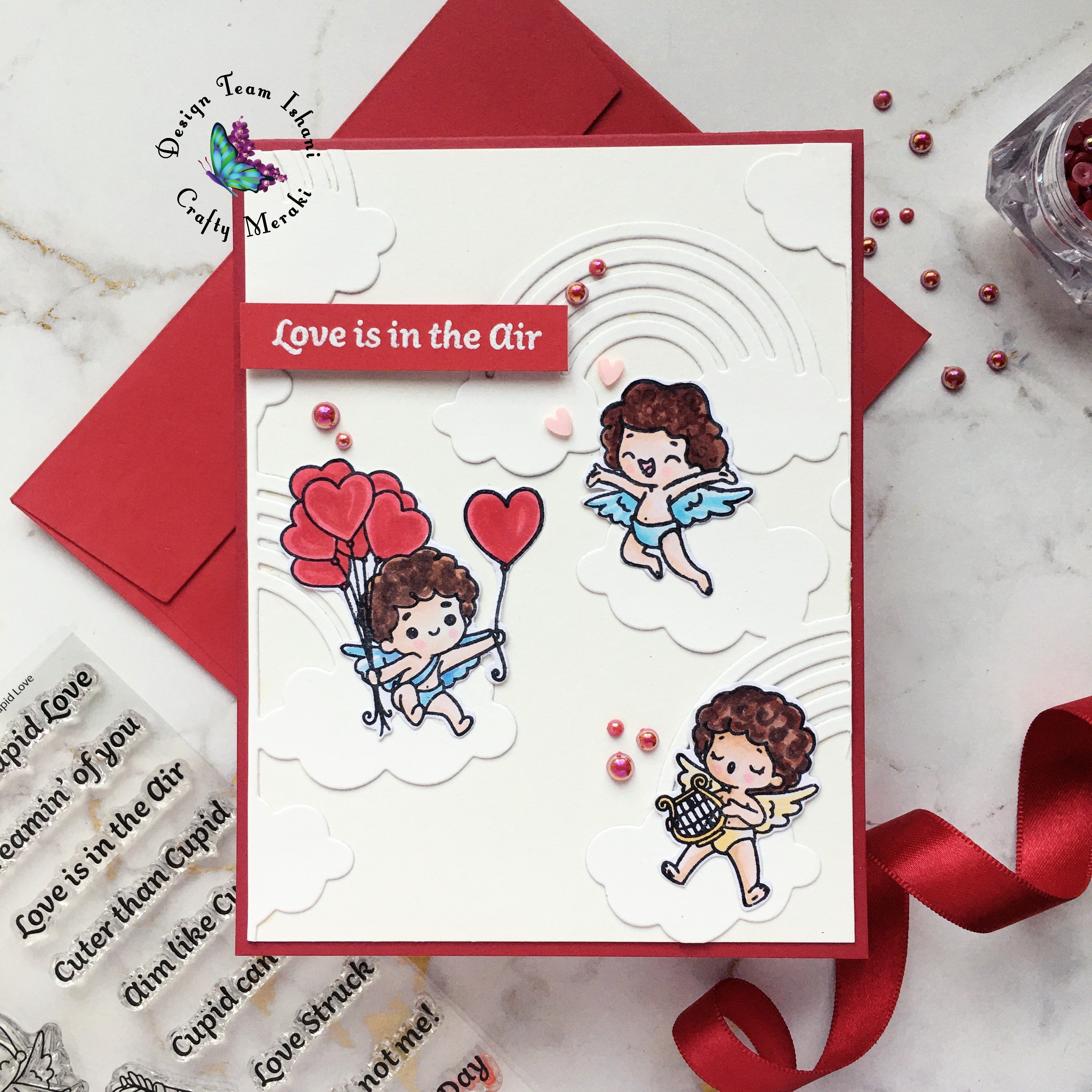 Crazy Cupid Love - Valentines day card by Ishani