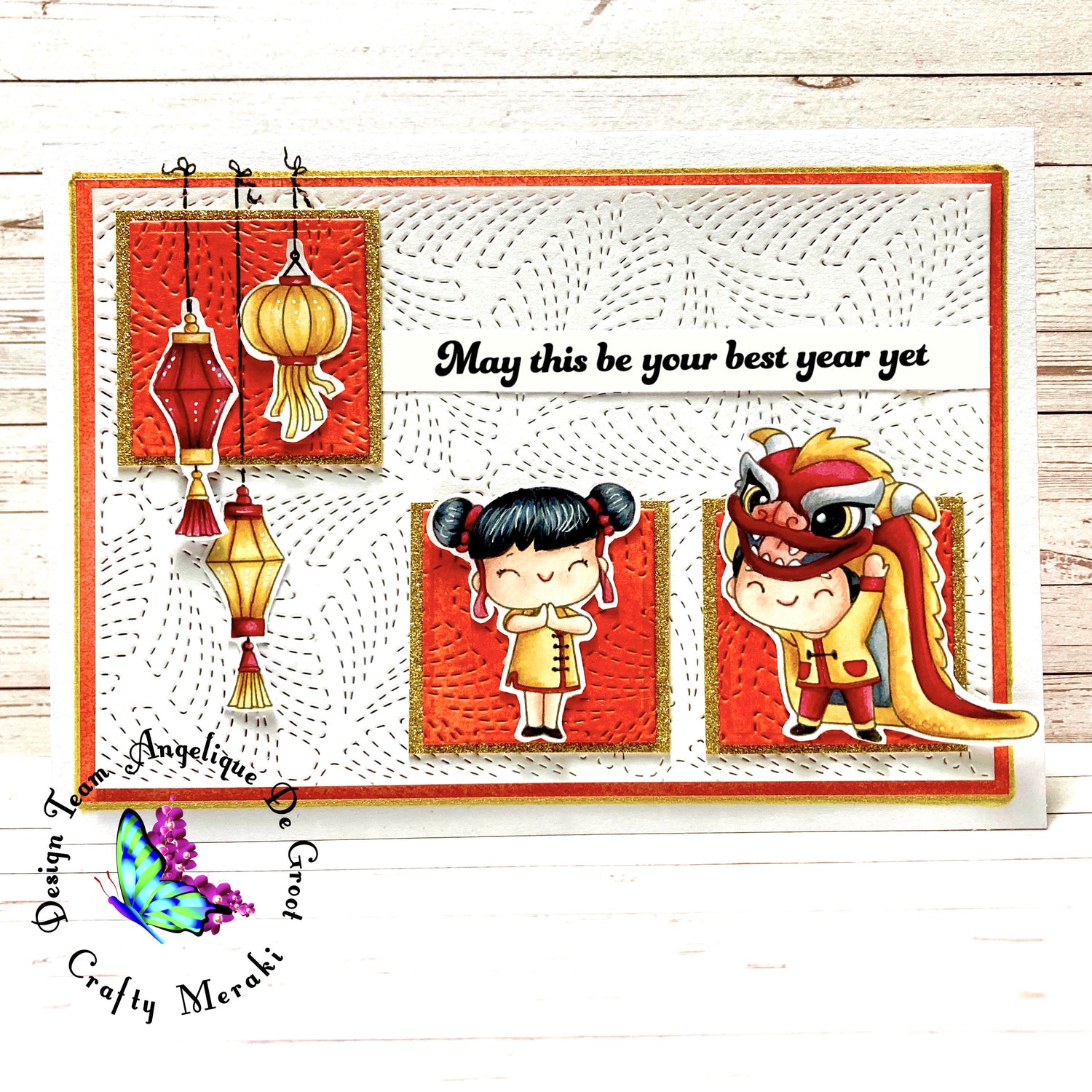 Chinese New Year Card by Angelique