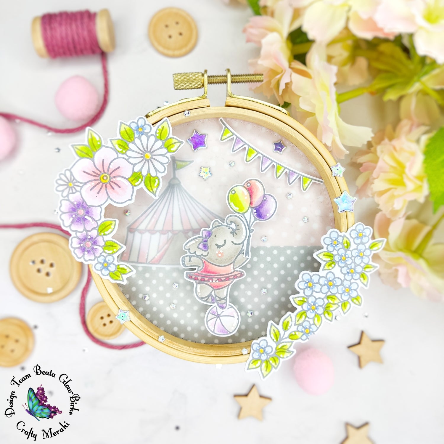 Embroidery Hoop as a base of inspiration